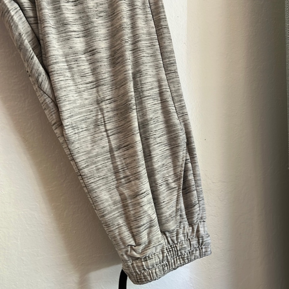 Grey & white joggers